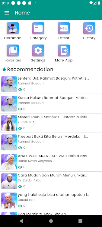 Ceramah Ustad Abdullah Zaen - 12.63.83 - (Android)