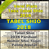 Tabel Shio 2018 icon