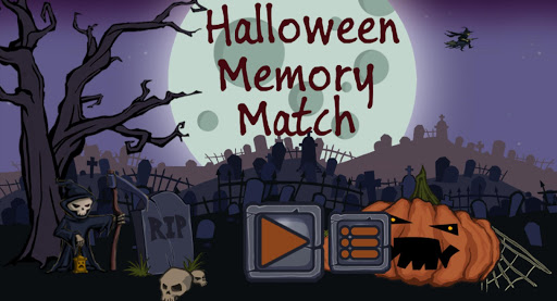 Android application Halloween Memory Match screenshort