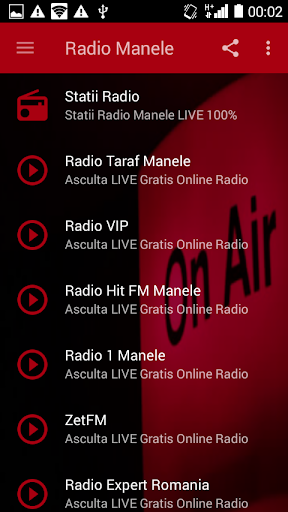 Radio Manele Live Screen 2