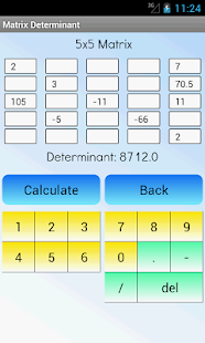 Matrix Determinante Pro Capture d'écran