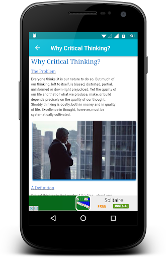 Critical Thinking Screen 2