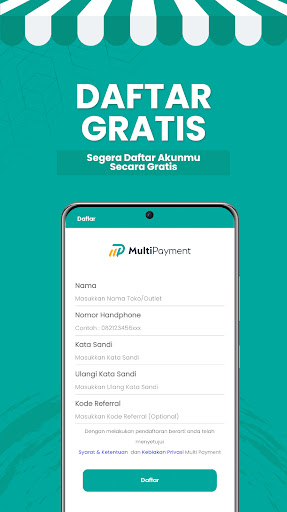 Multi Payment - PULSA & KUOTA Screen 2