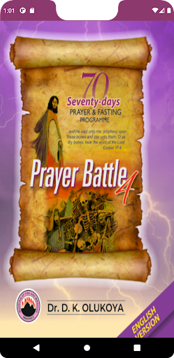 Android application MFM 70Days 2023 PRAYER&FASTING screenshort