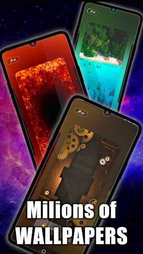 Galaxy Live Wallpaper Screen 2