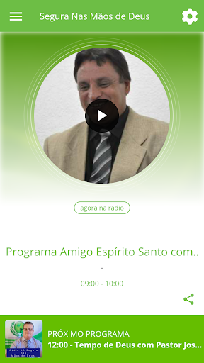 Android application Segura Nas Mãos de Deus screenshort