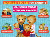 screenshot of Daniel Tiger for Parents