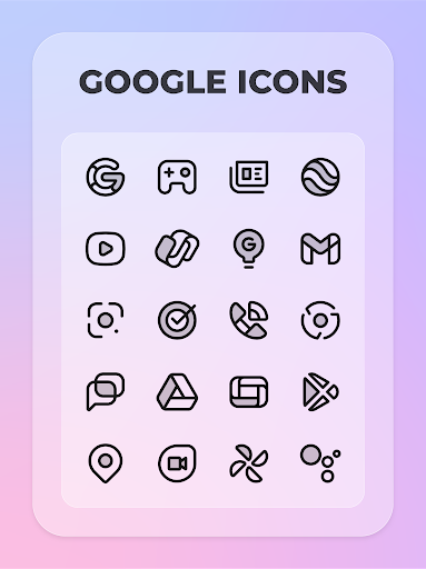 Android application PHANTOM BLACK: Two tone icons screenshort