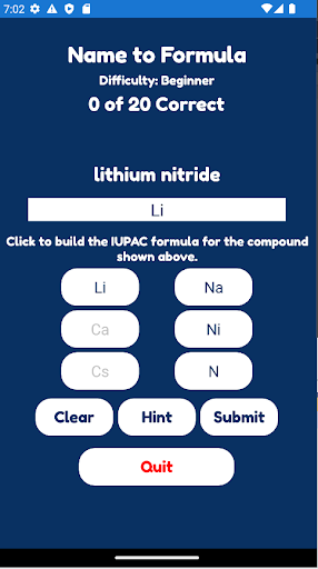 Behrend Chemical Pursuit Screen 2