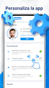 Imágen 8 Talkao Translate Traductor voz android