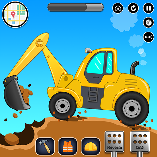 Build House Construct Tractor logo