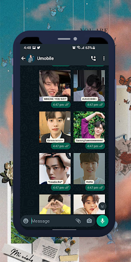Song Kang WASticker Screen 2