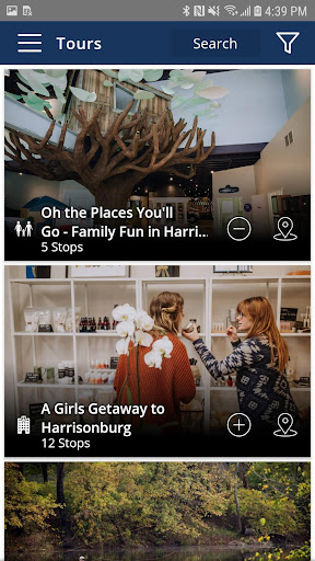 Screenshot of Visit Harrisonburg VA!