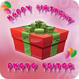 Happy Birthday Photo Editor icon