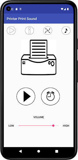 Android application Printer Print Sound screenshort