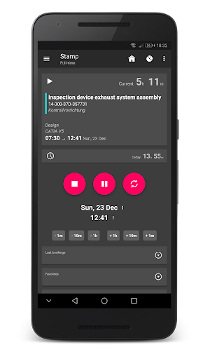 Timoney - Time tracking - Proj Screen 3