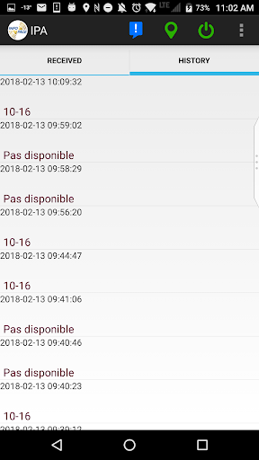 Info Page Alert Screen 3