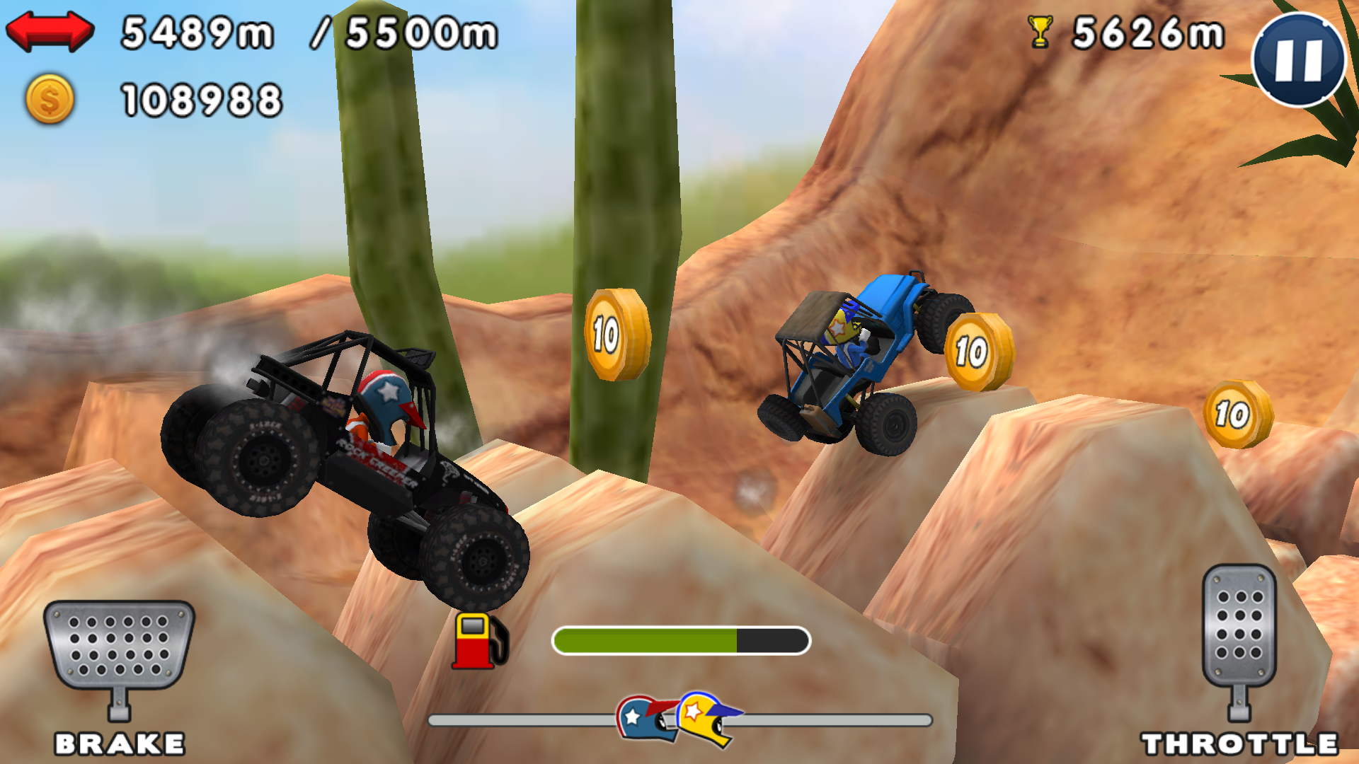 Android application Mini Racing Adventures screenshort