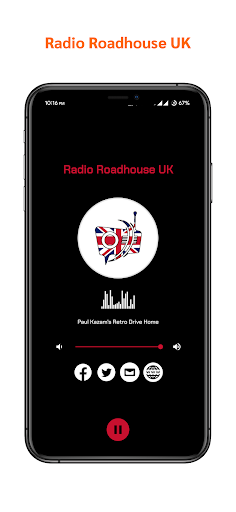 Android application Radio Roadhouse UK screenshort