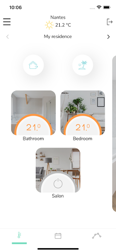 Android application Smarthome by COMAP screenshort