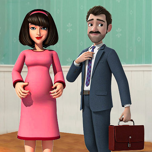 Pregnant Mom Mother Life Sim logo