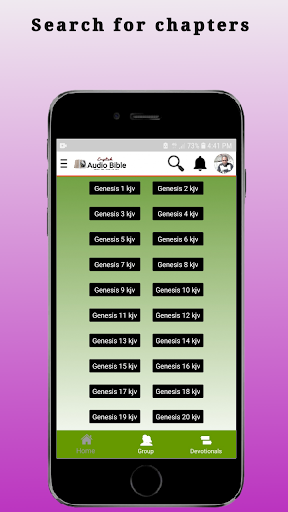 English Audio Bible Screen 2