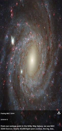 Astronomy Portal Screen 3