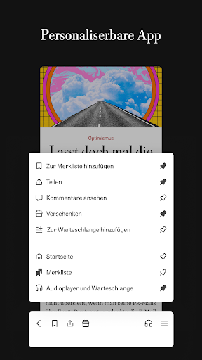 DIE ZEIT – Nachrichten Screenshot