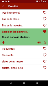 Captura de Pantalla 3 Aprender italiano android