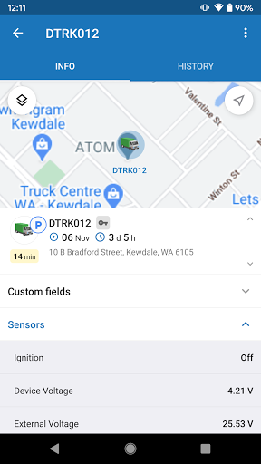 Trackd Mobile Screen 2