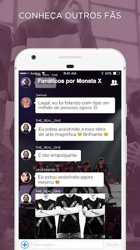 Monbebe Amino para Monsta X em Português