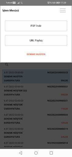 Kobijet e-Fatura Screen 2