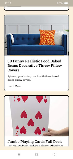 Android application That's Interesting: Gift Ideas screenshort