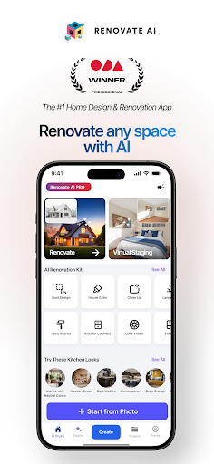 Renovate AI : House Design Screenshot 1 - AppWisp.com