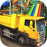 Water slide construction simulator: crane operator icon