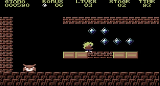 C64 Giana Sisters