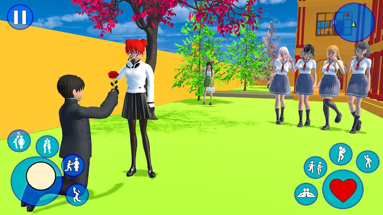 Anime School Girl 3D Girl Game - 0.5 - (Android)