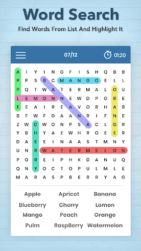 Word Search Screenshot 3 - AppWisp.com