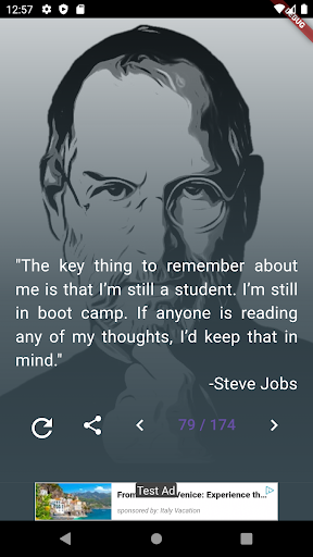 Steve Jobs Quotes Screen 3