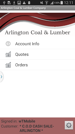 Arlington Coal & Lumber Web Tr Screen 2