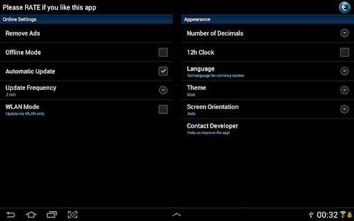 Easy Currency Converter Pro Screenshot