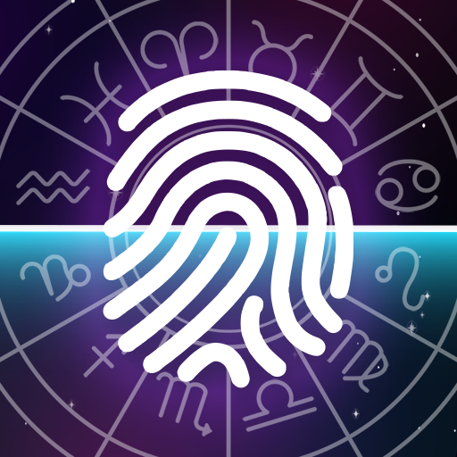 Fingerprint Lock Horoscope logo