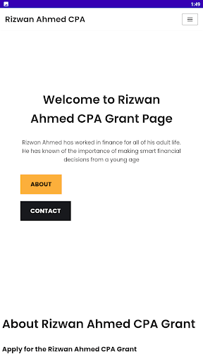 Rizwan Ahmed CPA - Grant