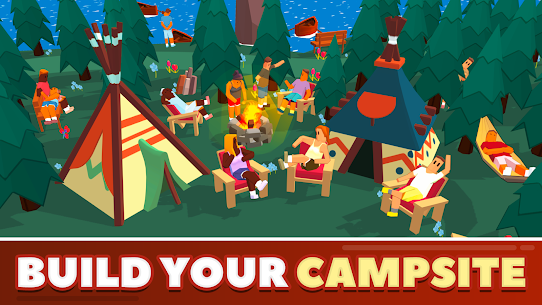 Camping Empire Tycoon MOD APK :Idle (No Ads) Download 1