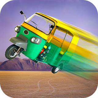 Desert Rickshaw Fly Simulator apk