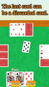 Playing Cards Game Two Pairs