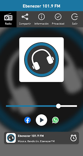 Android application Ebenezer 101.9 FM screenshort