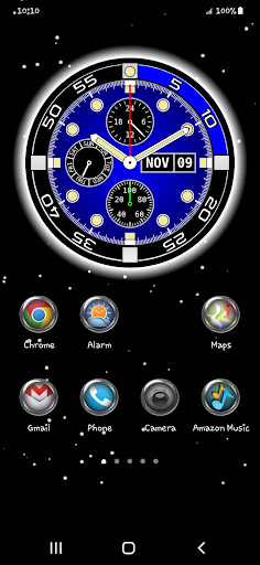 Android application Clock Widget with Hero Bezel screenshort