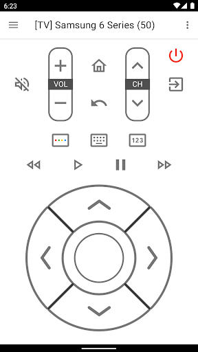 Android application Samsung TV Remote screenshort
