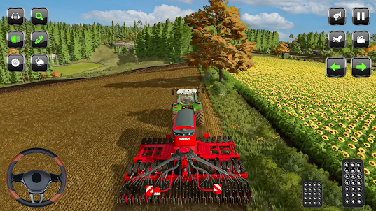 Modern Tractor Farming Game